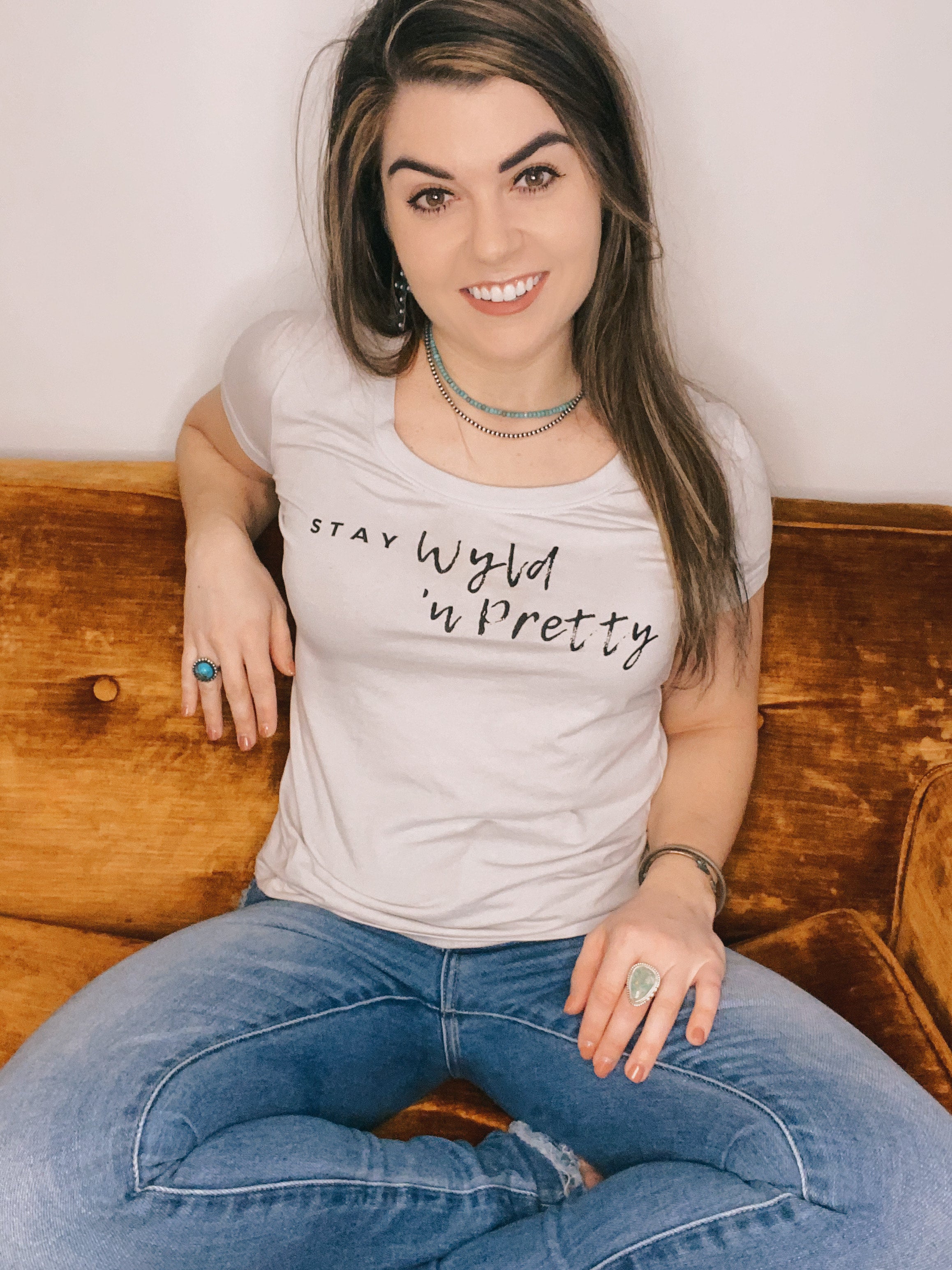 Stay Wyld 'n Pretty Ladies Tee