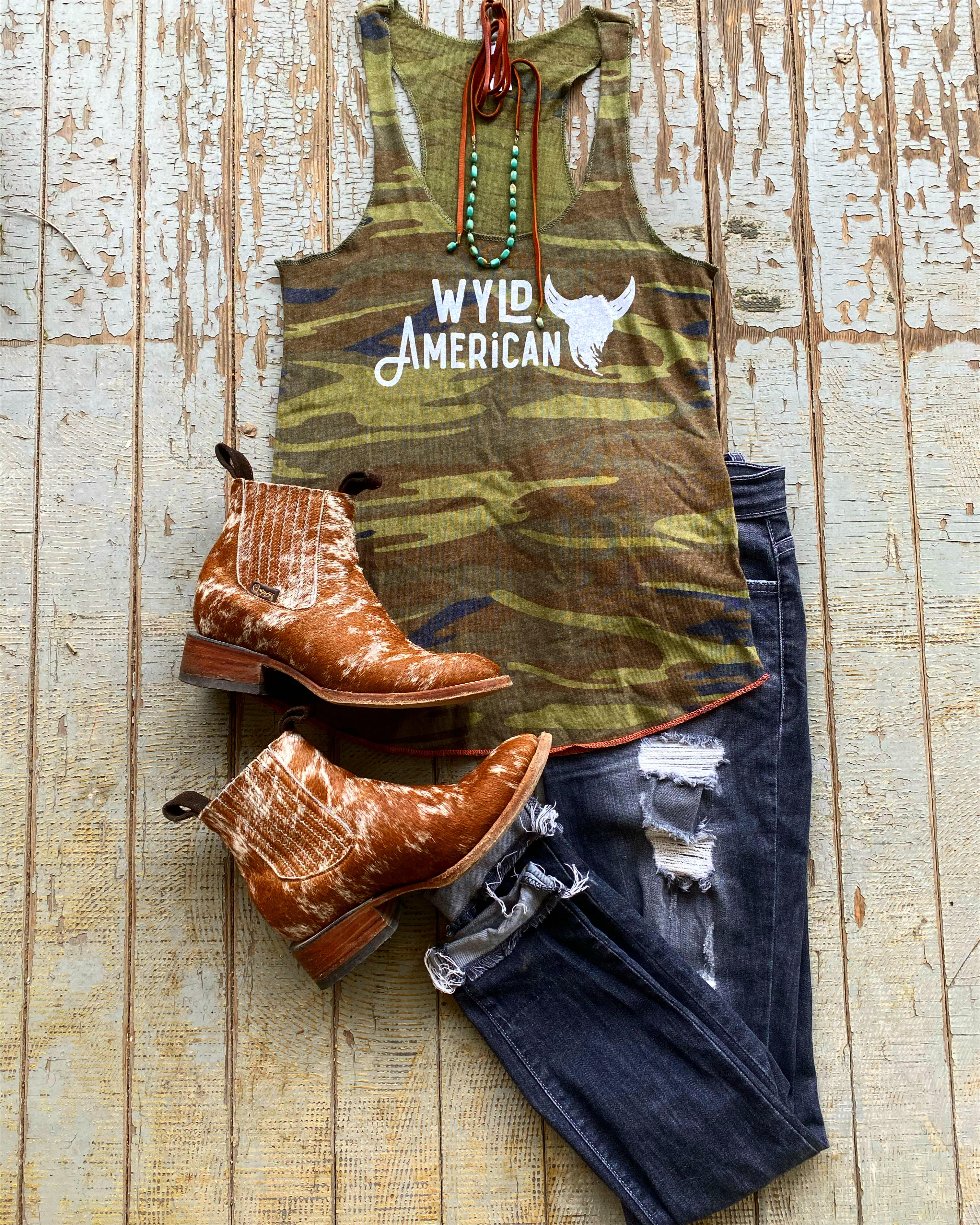 Wyld American Camo Tank