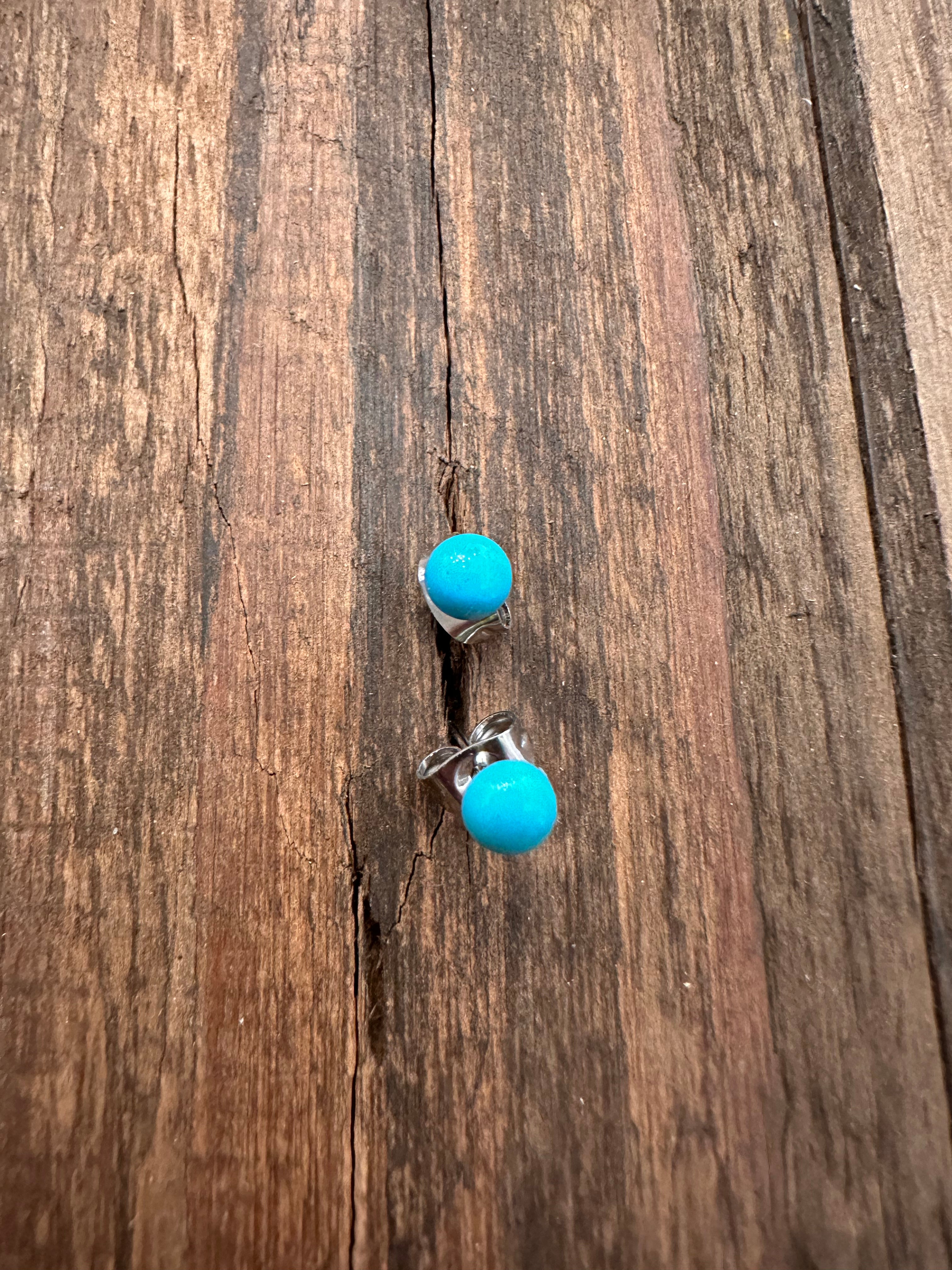 Petite Turquoise Studs