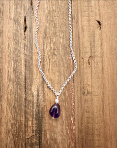 Pretty Little Amethyst Necklace