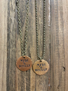 Wyld 'n Pretty Penny Necklace